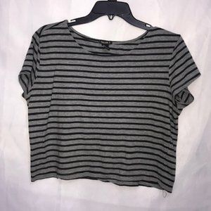 Forever 21 Striped Crop Top